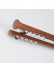 QYRF07 Wood Grain Single Double Curtain Tracks Ceiling/Wall Mount