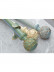 QYRY08 1-1/8"  Aluminum Alloy Thick White Blue Green Curtain Rod Sets