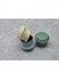 QYRY08 1-1/8"  Aluminum Alloy Thick White Blue Green Curtain Rod Sets