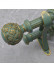 QYRY08 1-1/8"  Aluminum Alloy Thick White Blue Green Curtain Rod Sets