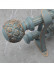 QYRY08 1-1/8"  Aluminum Alloy Thick White Blue Green Curtain Rod Sets