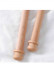 QYT01 1-1/8" Ash Wood Single Double Curtain Rod Sets 