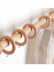 QYT100 Wood Curtain Rings For 0.98"/1.1"/1.18"/1.38" Wood Curtain Rods