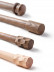 Luxury Black Walnut Wood Drapery Rod Finials For Wooden Poles