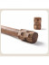 Luxury Black Walnut Wood Drapery Rod Finials For Wooden Poles