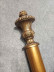 QYT70 Two Inches Custom Wood Curtain Rods And Gold Hardware