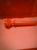 QYT81 Blue Red 1-3/8" Wooden Drapery Rods Brackets And Rings(Color: Red)