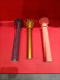 QYT82 Pink Gold 1-3/8" Diameter Timber Curtain Rods And Finials