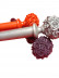 QYT83 1-3/8" Purple Black Orange Wooden Curtain Pole Wall Mounted