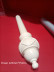QYT85 1-3/8" White Wood Curtain Rods With Decorative Finials(Color: White)