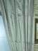 Baltic Embroidered Striped Custom Made Curtains (Color: Pale Aqua)