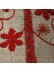 Winston Elk Embroidered Grommet Cafe Curtains for Kitchen and Bathroom Fabric Detail