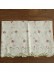 Winston Little Rose Embroidered Grommet Cafe Curtains for Kitchen and Bathroom
