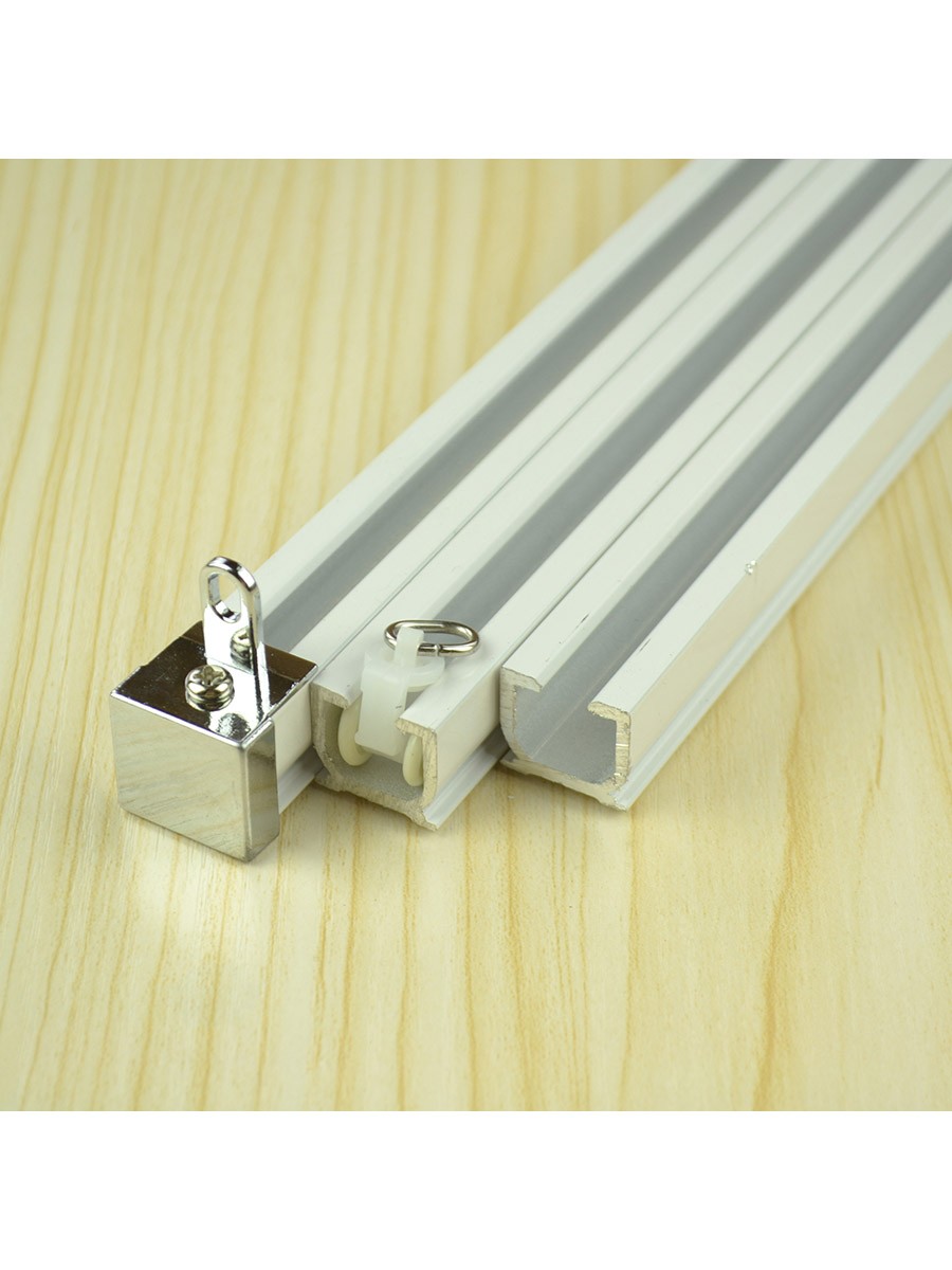 Chr7725 Wall Mounted Double Curtain Tracks And Rails With
