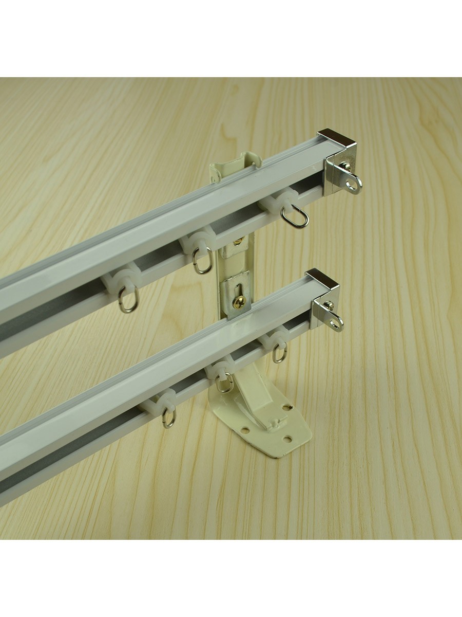 Chr7722 Ceiling Mounted Or Wall Mounted Double Curtain