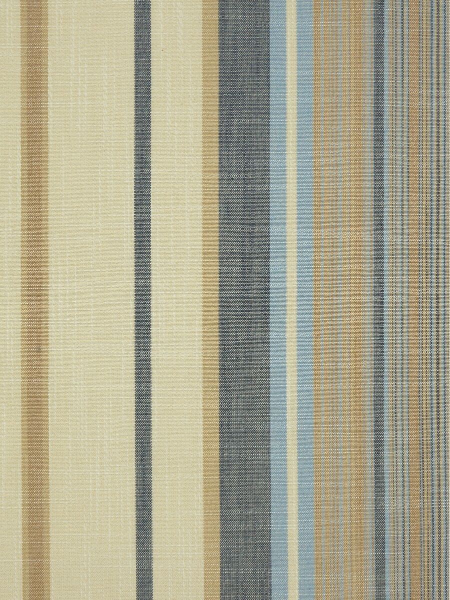 Irregular Striped Double Pinch Pleat Extra Long Curtains