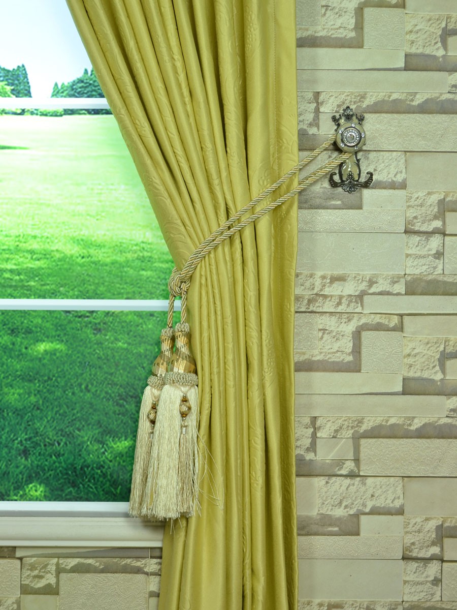 Extra Wide Swan Floral Bauhinia Tab Top Curtains 100 120