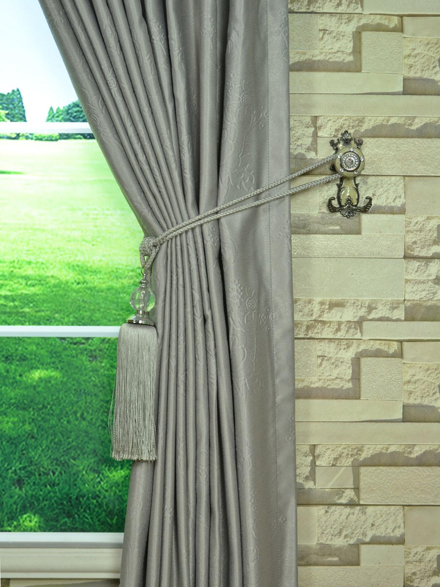 Extra Wide Swan Mediumscale Floral Tab Top Curtains 100 Inch 120