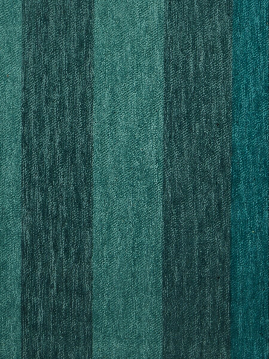 Petrel Vertical Stripe Grommet Chenille Curtains