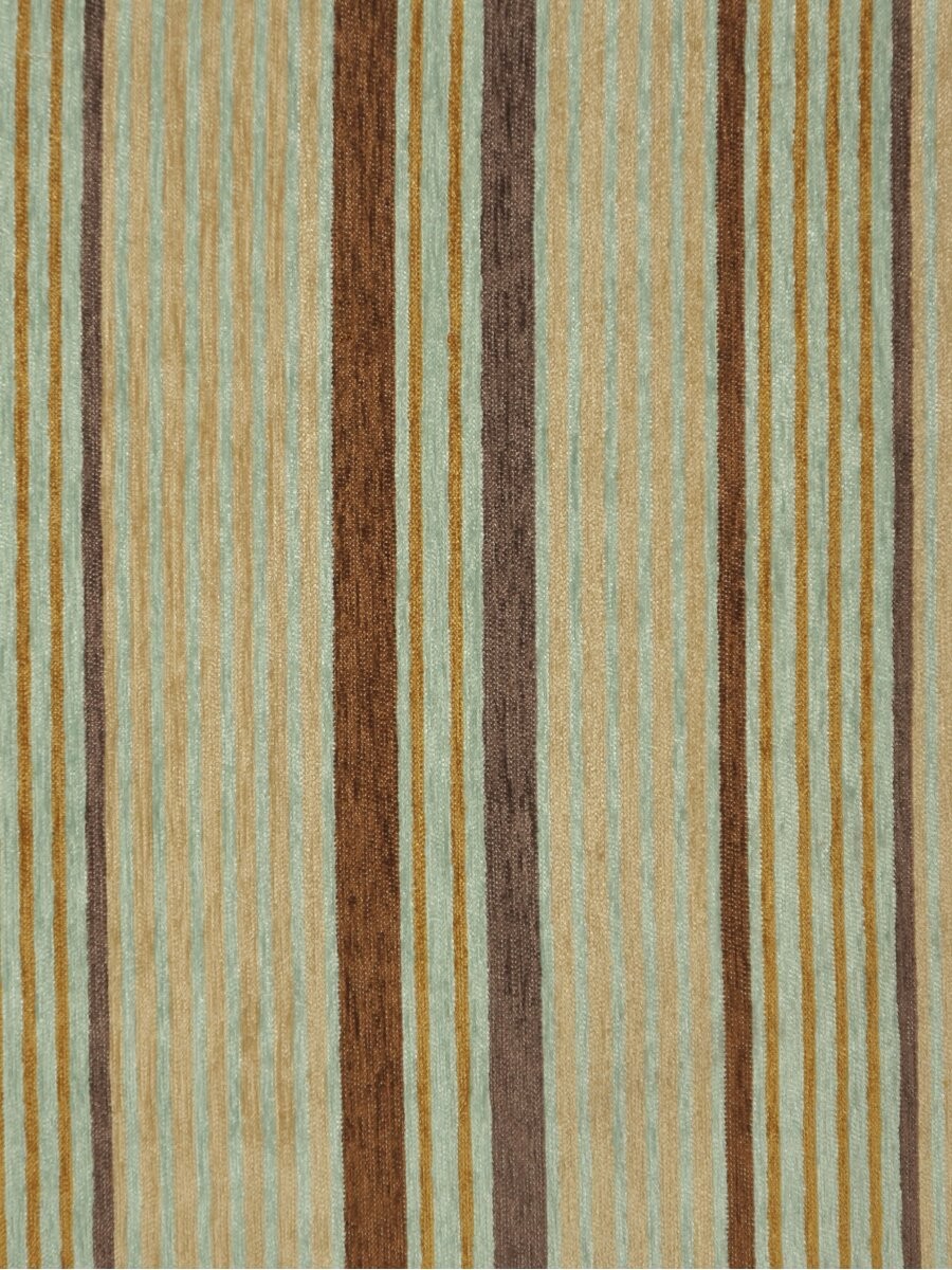 Petrel Heavy Weight Stripe Grommet Chenille Curtains