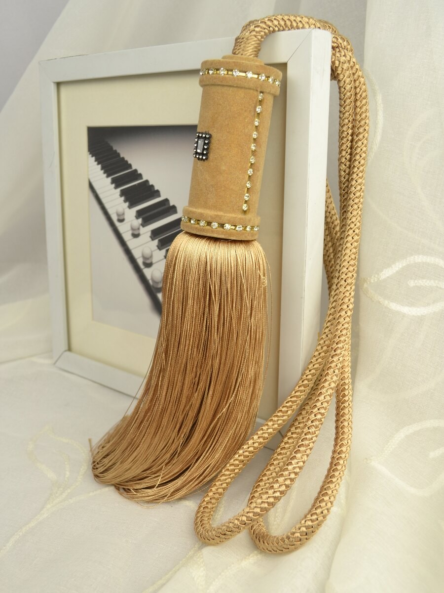 DÉCOPRO Tassel Tieback - Toffee Brown (Color #08) Sold Individually