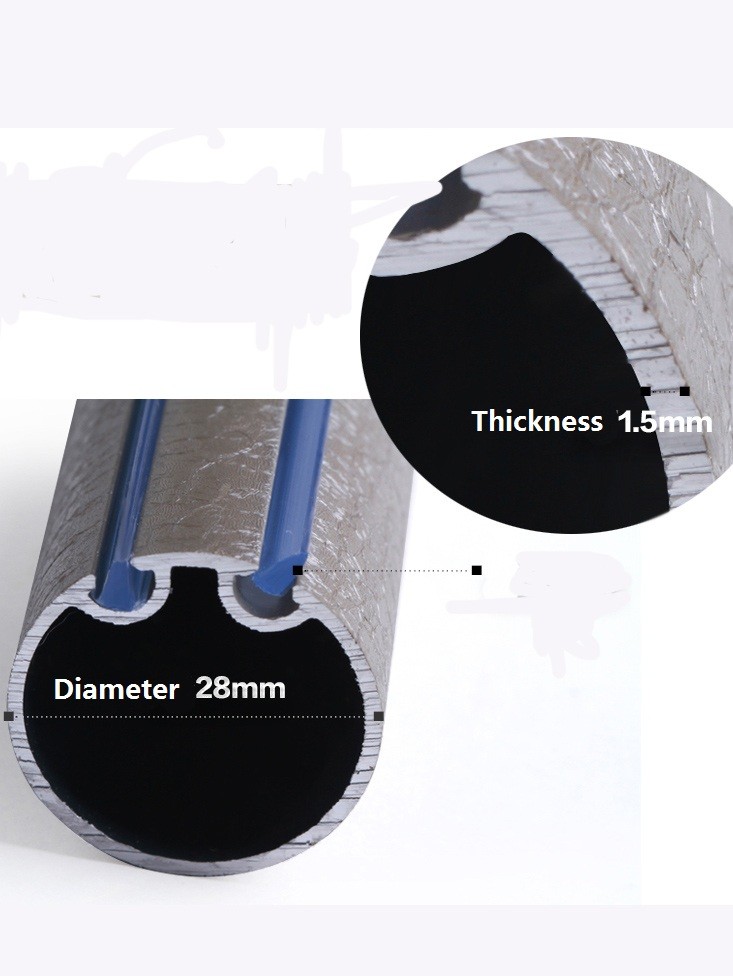 Qyry02 1 1 8 Quot Column Finial Aluminum Alloy Single Curtain