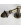 Black Brush Gold Bud Finial