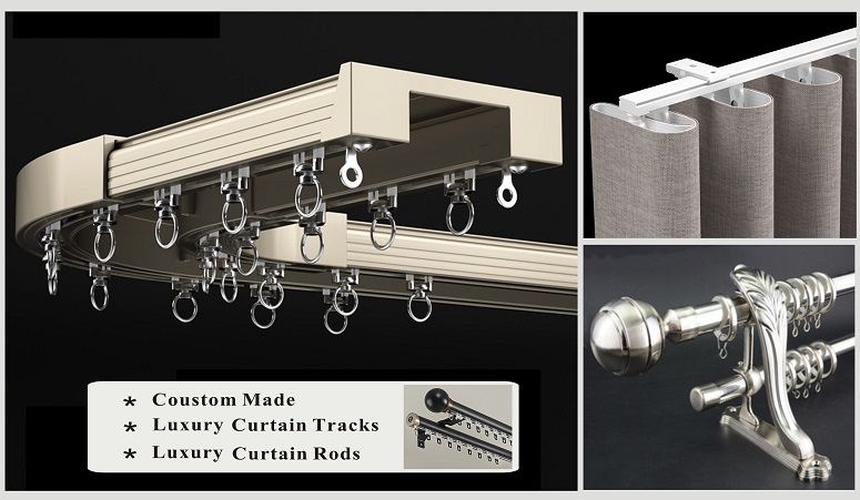 Curtain Rods And Tracks