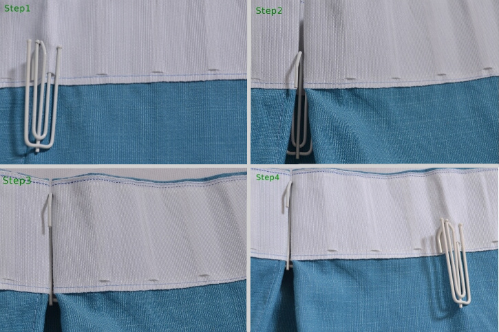 Cartridge Pleat in 4 Steps